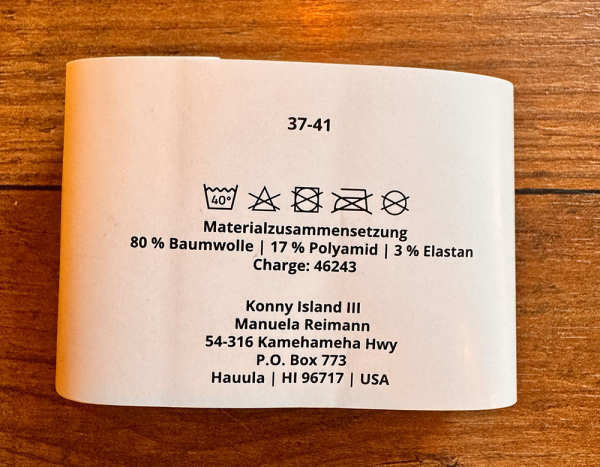 Konny Island Sport Socken